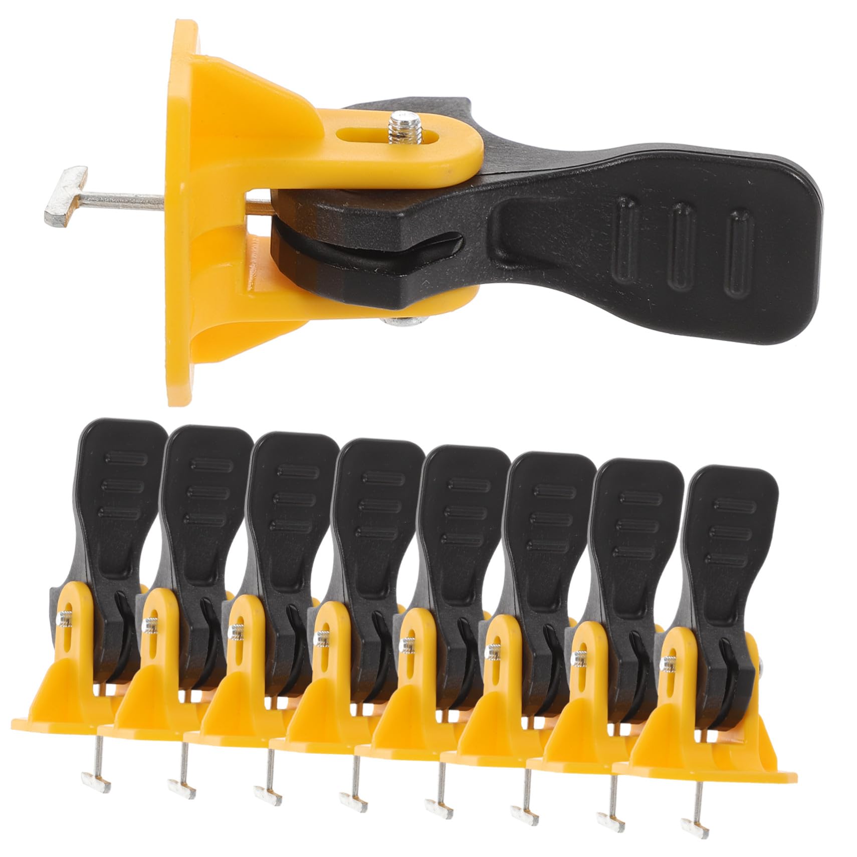 Système de nivellement de carrelage avec épingle en acier 1.5mm kit 50 pièces pour sol et mur