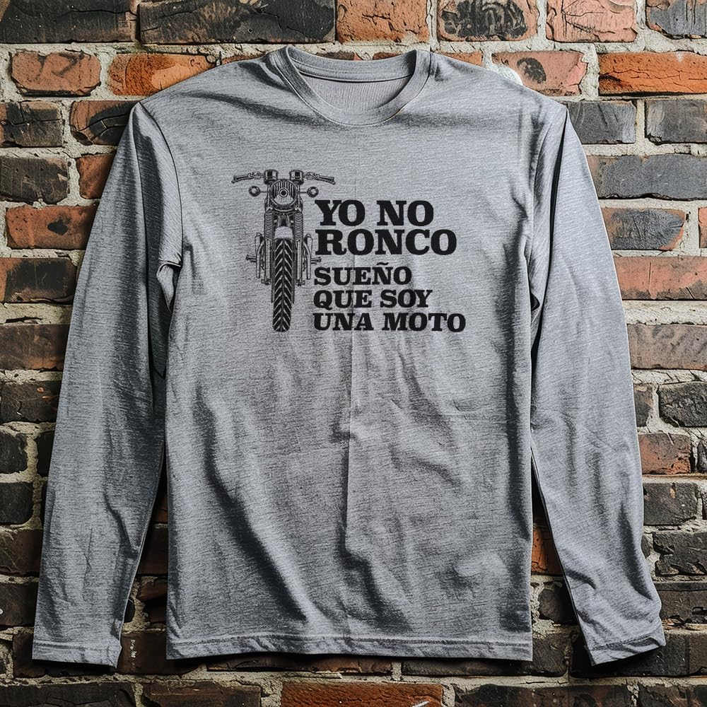 Pijama para Hombre Ronco sueño Moto Muy Comodo Ropa Dormir de Algodon ronquidos