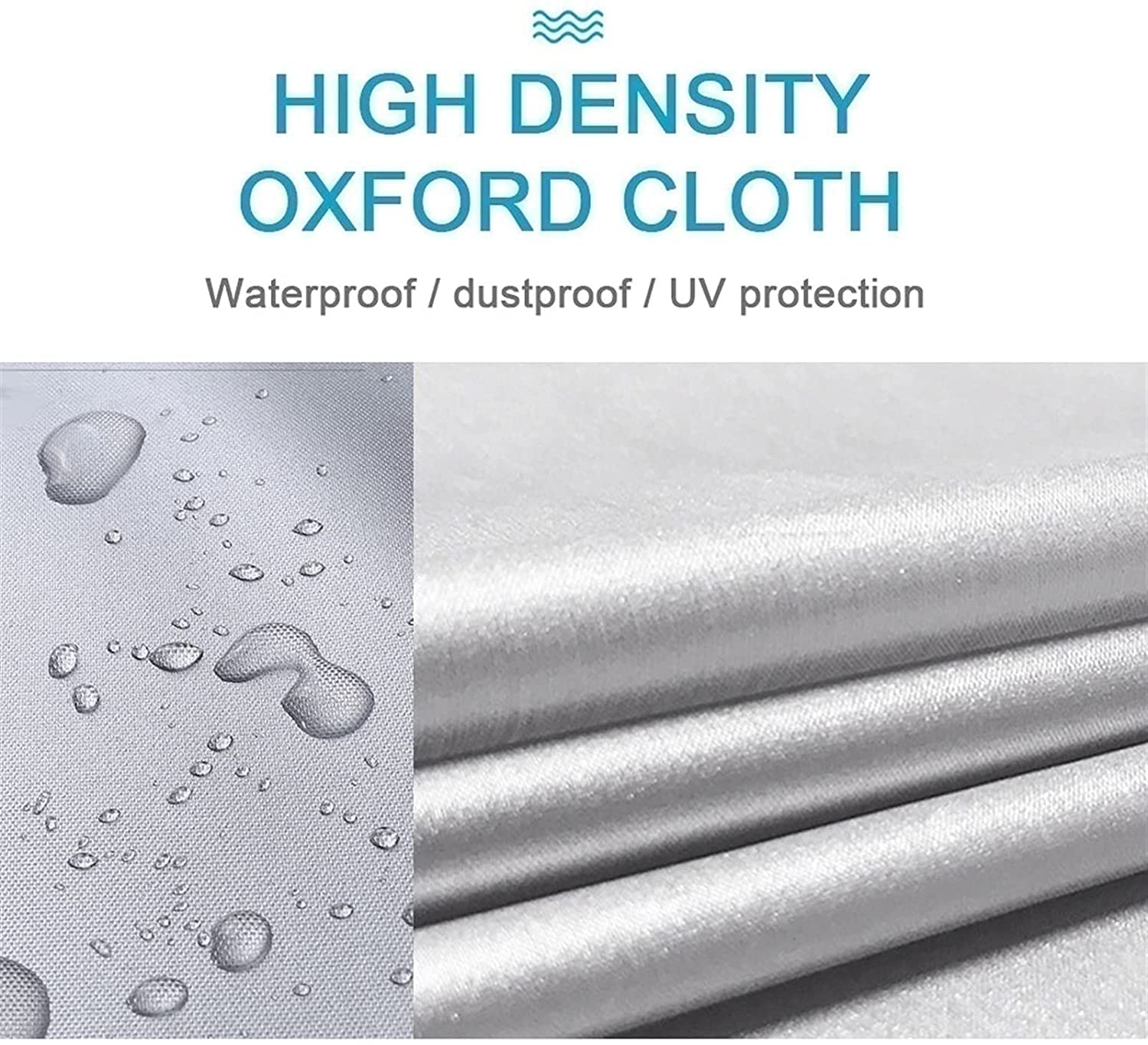 PrimeBox Water-resistant Durable Silver Color Bike cover Bicycle Or Scooty Cover All Weather Protection from Anti Dust Rain UV Rays Two wheeler cover for Okinawa I Praise pro 3