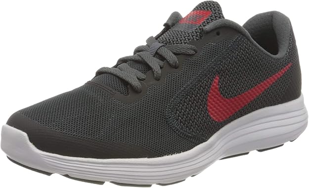 nike revolution 3 red black