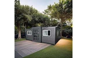 Foldable House with Bathroom: Expandable Living Solution