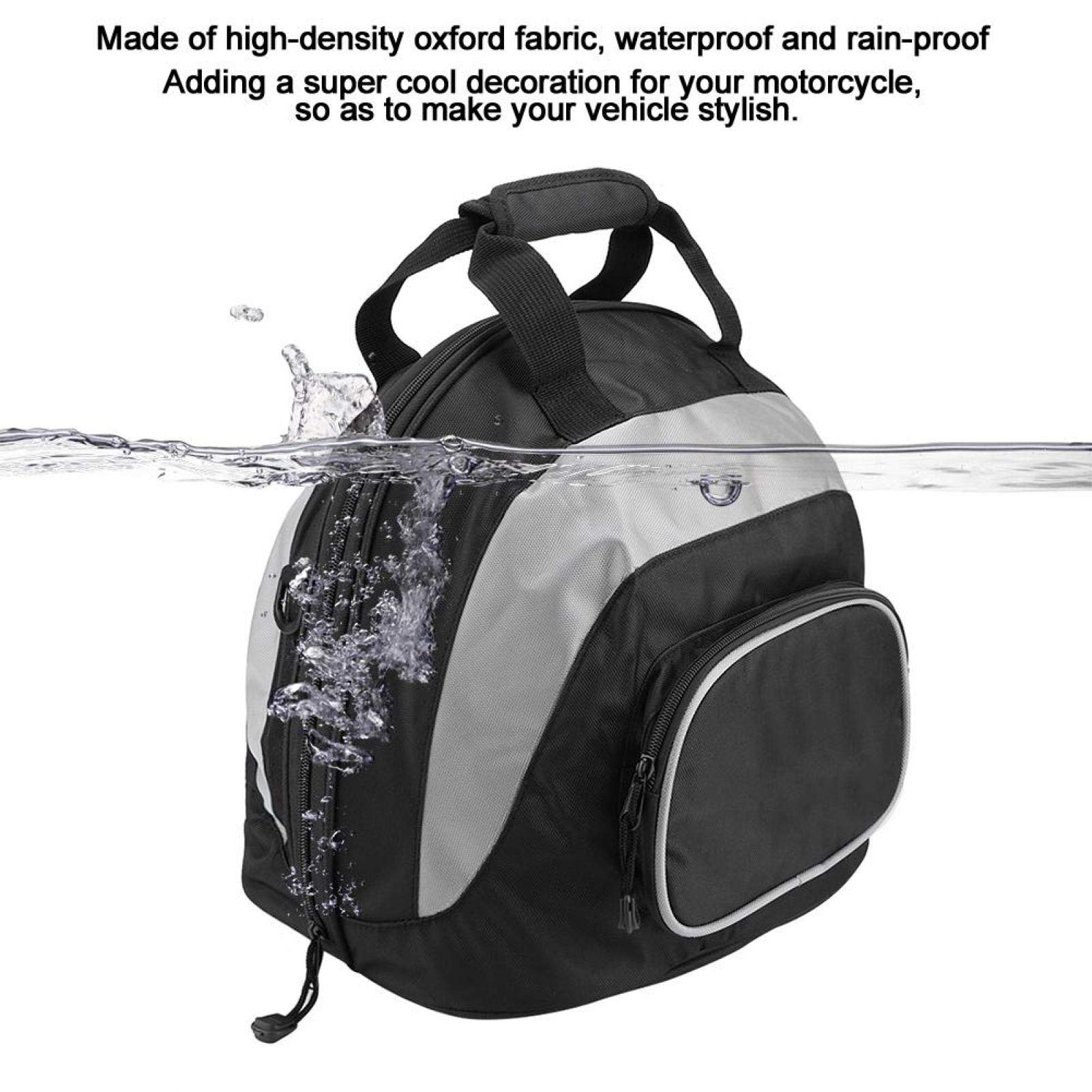 Sac Pour Casque Moto Sac De Casque De Moto Portable, Asudaro 30L, Moto Oxford Tissu Sac Imperméable Casque, Sacoche Casque Avec Code -Double Usage Sac Pour Moto Sac à Bagages Étanche Sac