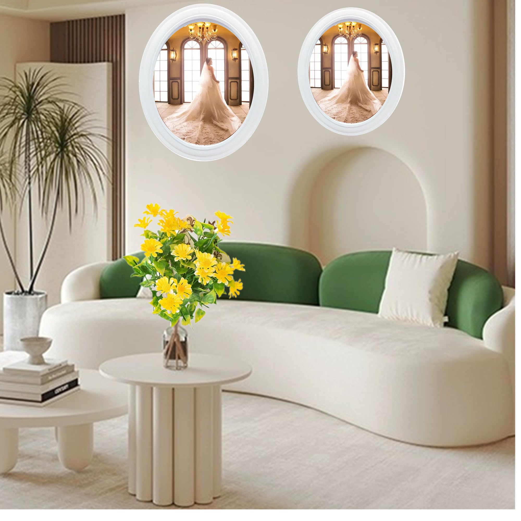 Amazon.com - alblinsy Oval Picture Frames,Oval Wood Picture Frame