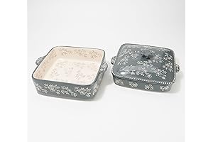 Temp-tations Sleek Bakeware Set with Swinging Lids