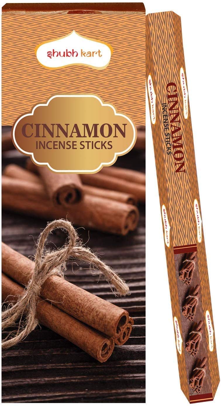 Shubhkart Cinnamon Incense Sticks/ Agarbatti - 120 Sticks