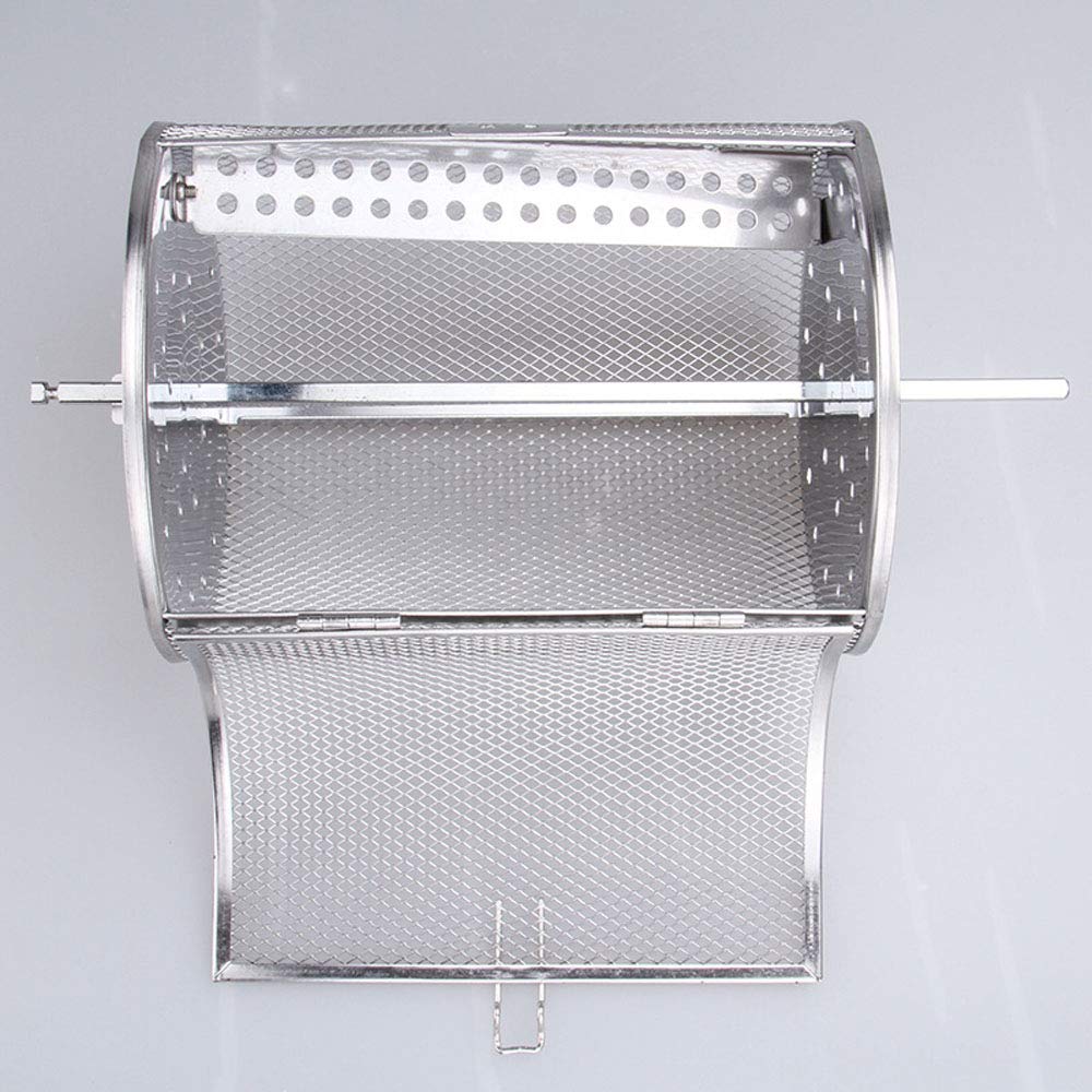 Cestino Griglia Per Friggitrice Ad Aria - Acciaio Inox 29.5x25.5cm - Per Carne E Pesce
