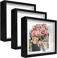 Vista 25 de Caja expositora de 8 x 8 pulgadas con calcomanías de letras, vitrina para recuerdos, artículos de bebé, recuerdos de boda, manualidades, boletos