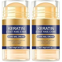 KERATIN Cracked Heel Stick 2 Pack, KERATIN Scent Heel Balm Stick for Dry Cracked Feet, Moisturizing Foot Balm for Rough Callused Heels, Hydrating Heel Care Stick for Very Dry Skin, 40g/1.41oz Each