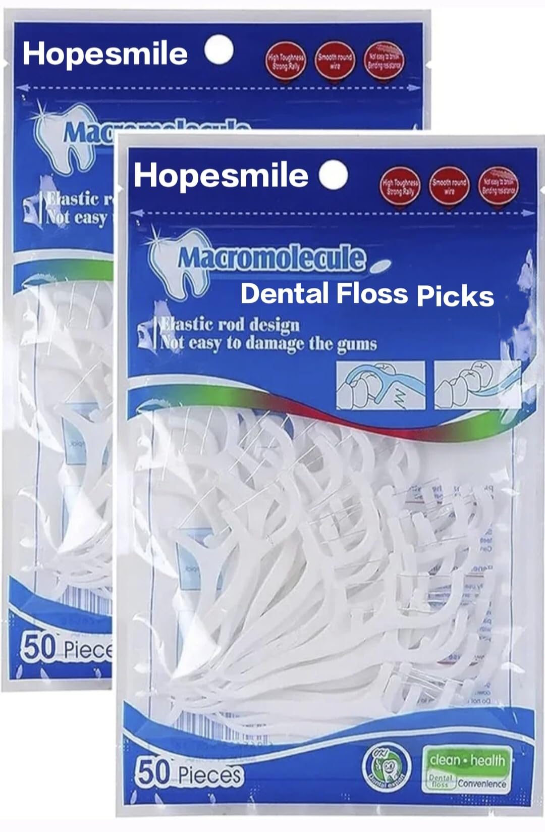 Tooth Cleaning Dental Floss Pick Toothpick Suparb for Cleaner Teeth Fresh and Healthy Gums SuparbPack Packset 100 PiecePack