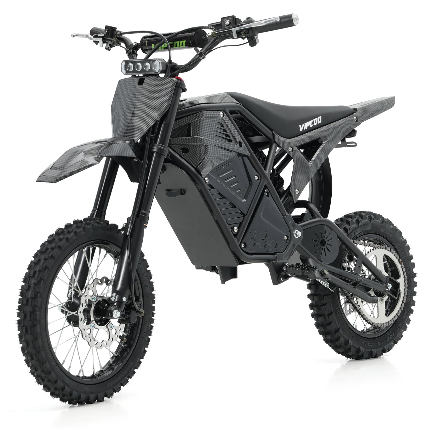 3500W Electric Dirt Bike for Adults & Teens, 63KM/H Off-Road MountainE Motorcycle, 48V 23AH Battery, 40–70KM Range, Full Suspension & Hydraulic Brakes