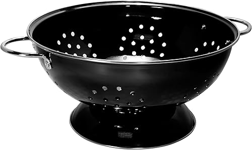 Miniatura 36 de Colador de Reston Lloyd, color azul índigo, 1 Cuarto de galón, Rojo Rojo -,Índigo,Limón,Naranja,Negro