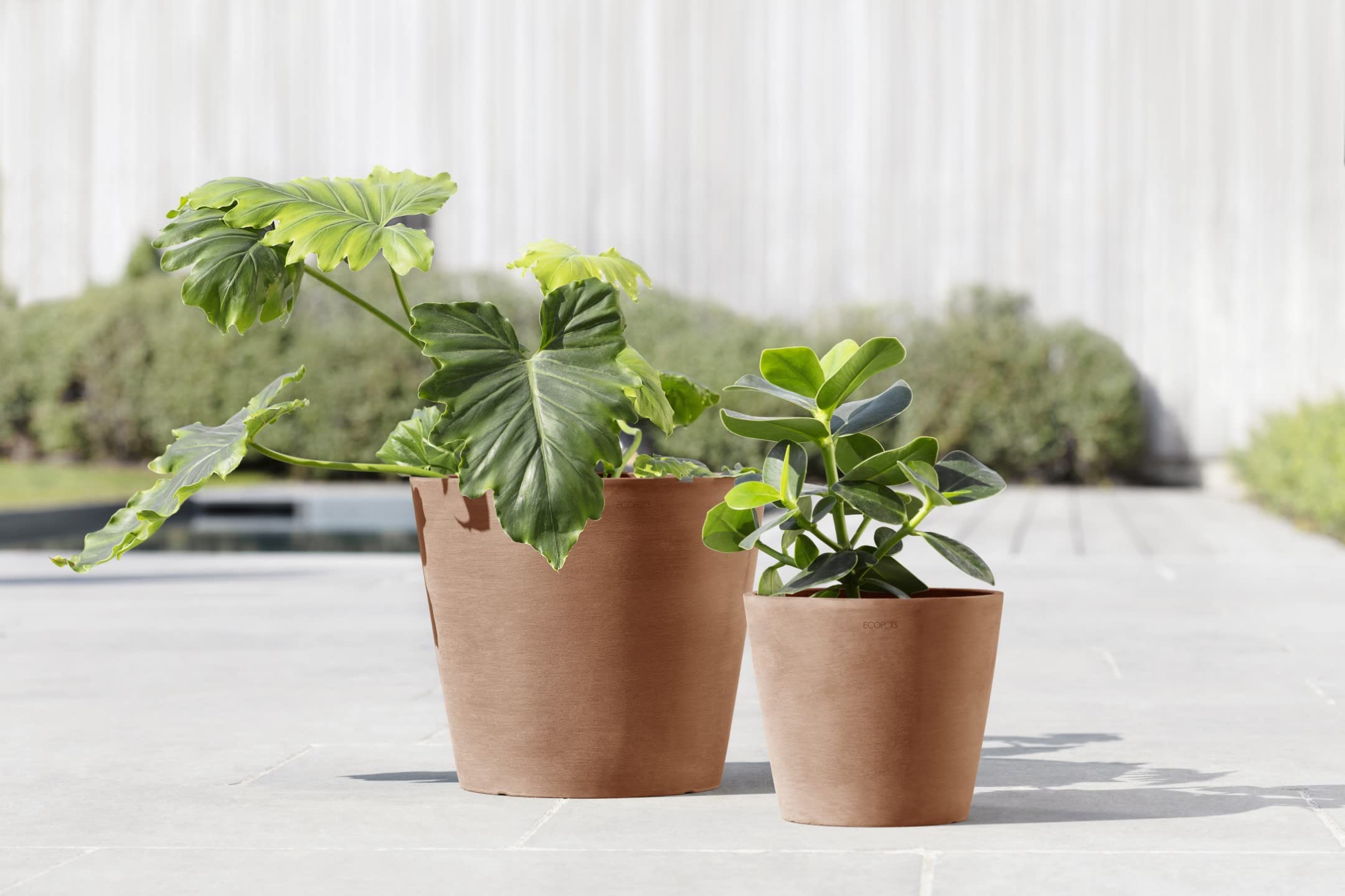 Amazon.com: Ecopots Amsterdam Durable Modern Round Indoor/Outdoor