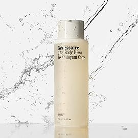 Ncessaire The Body Wash Hinoki - Natural Body Wash for Women & Men, Softening Shower Gel with Gentle Exfoliating Acids AHA/BHA/PHA. Gel Cleanse, 8.4 fl oz.