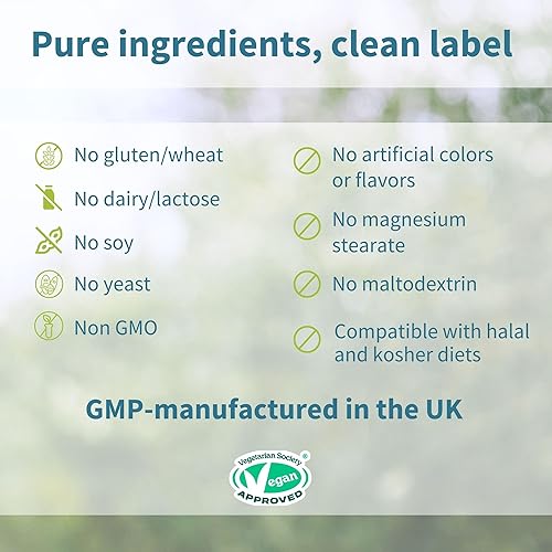 Miniatura 5 de Igennus - Fitosoma de berberina de doble acción 550 mg y picolinato de cromo, absorción 10x, control de glucosa en sangre, suplemento de extracto de