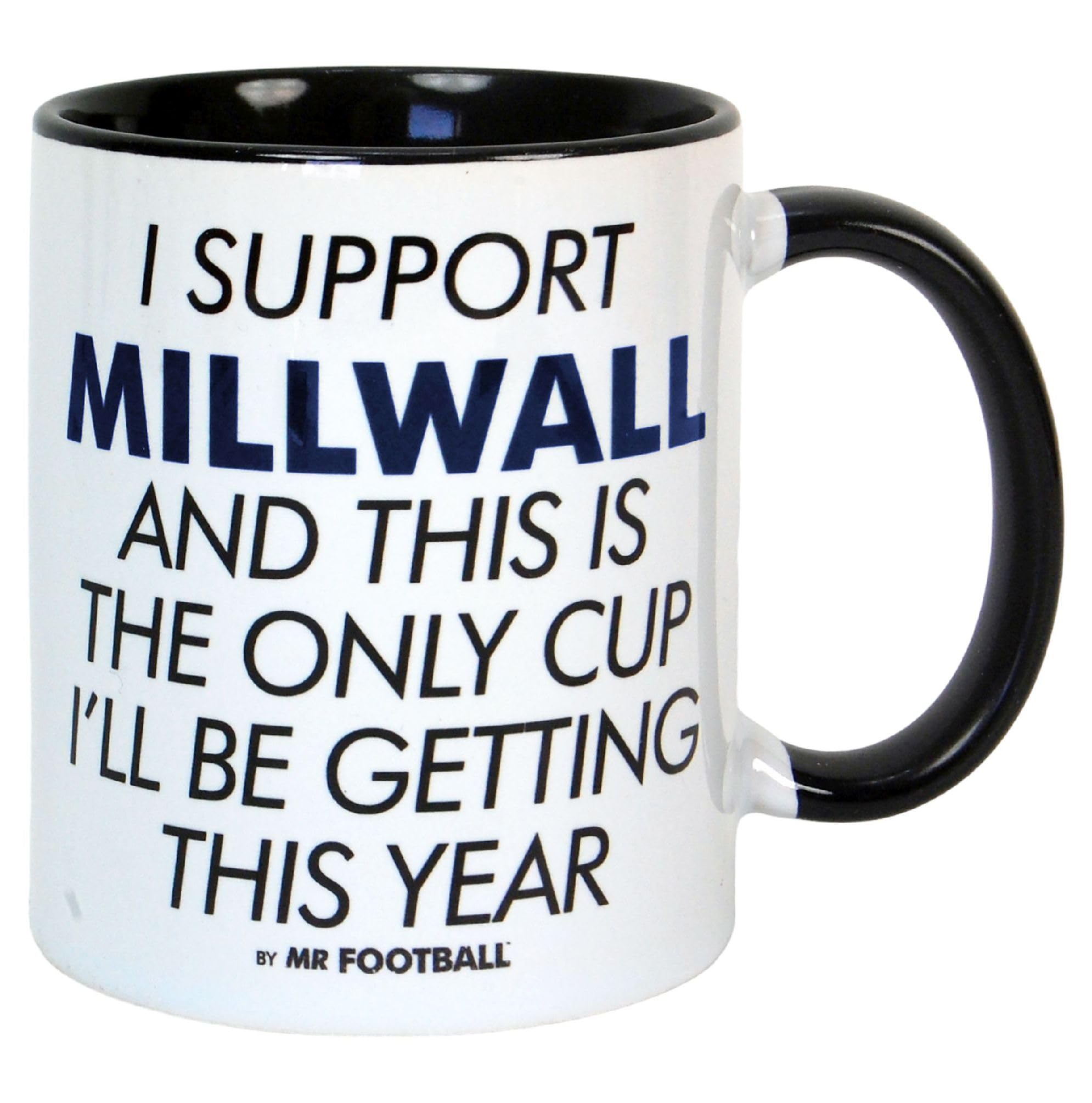 I Support Millwall and This is only Cup -Gift Boxed Mug Present idea for Fan Supporter