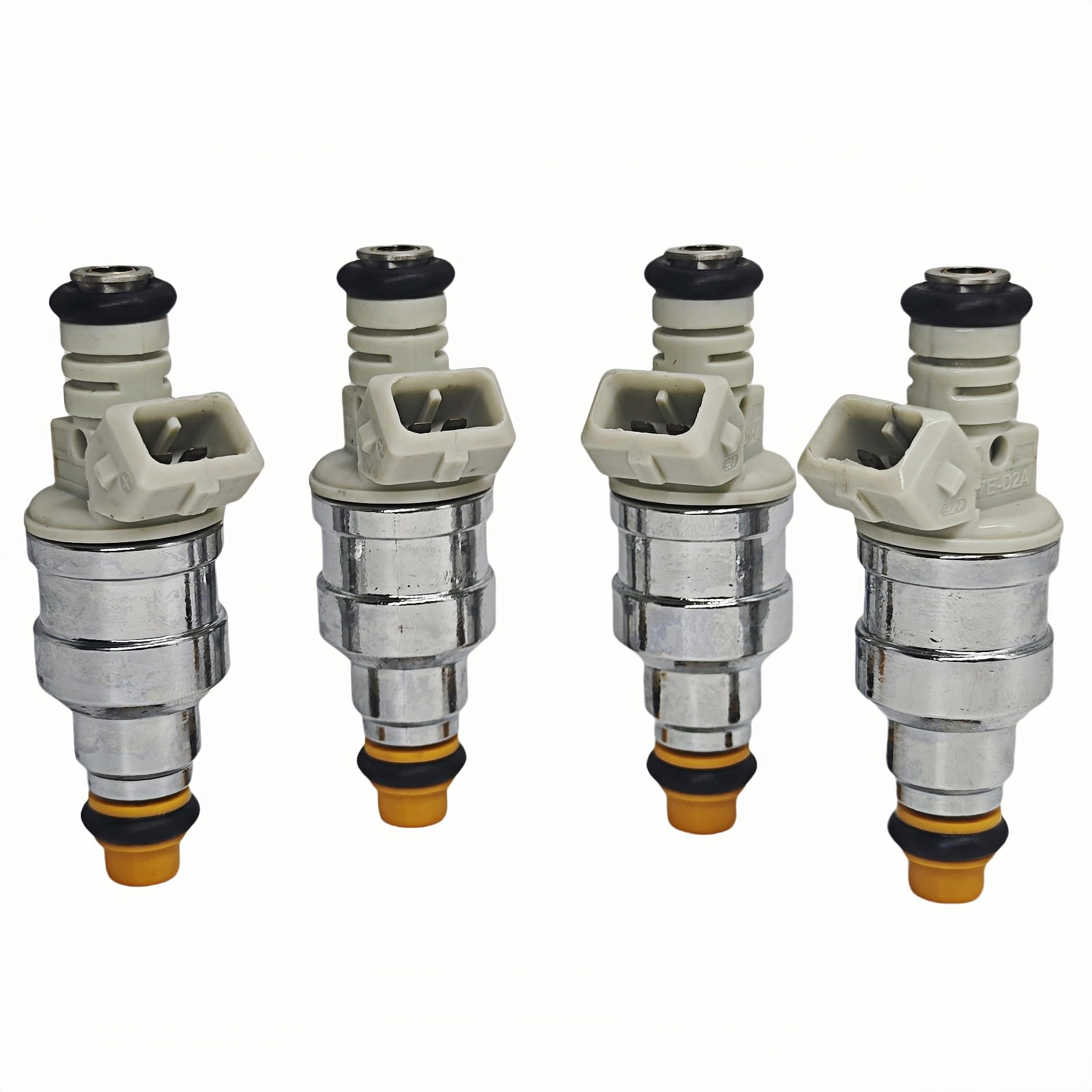 Fuel Injectors Pack of 4 Compatible with Ford Ranger B2500 Mustang Tempo 2.5L L4 1985-2001, Replace F87E-D2A, F87E-B2A, F87E-D2C, F87E-D2B, F87E-B2B