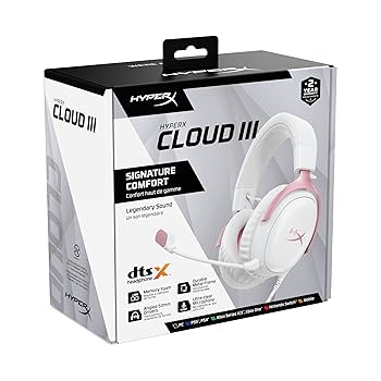 美品 完品 HyperX Cloud III Wireless Amazon.com: HyperX Cloud III Wireless – Gaming Headset for