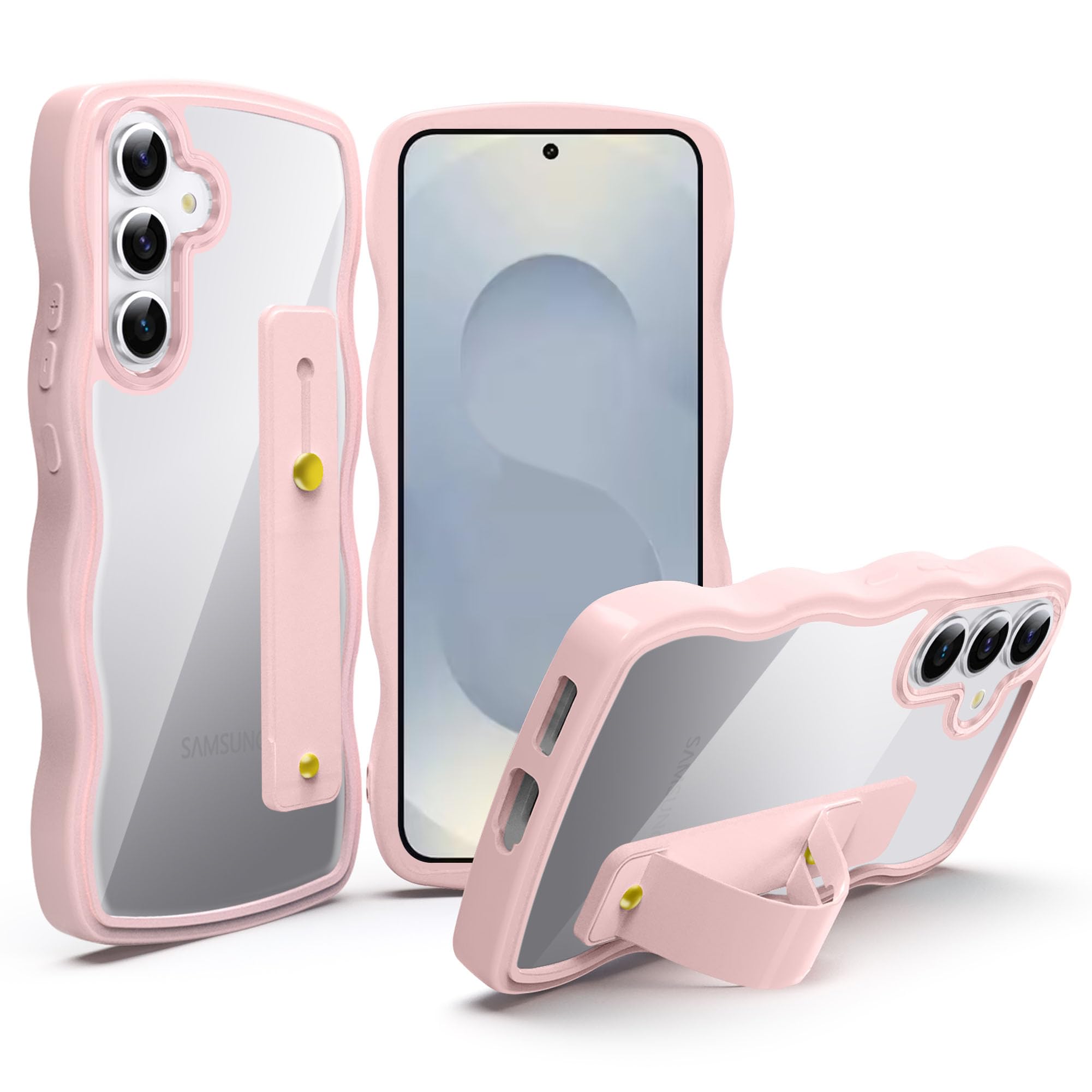 Amazon.co.jp: クリア Galaxy S25 ケース スタンド機能 SC-51F カバー