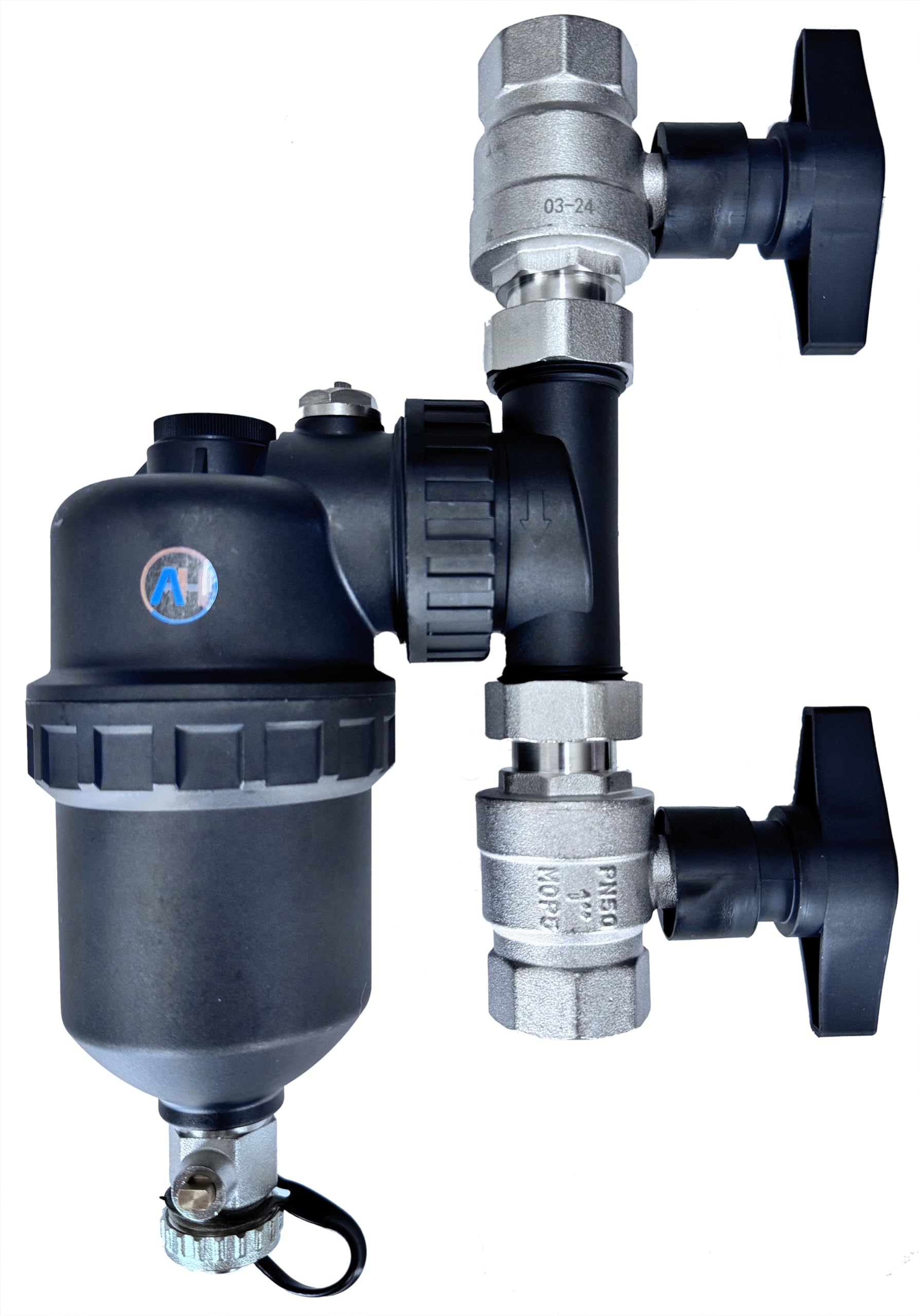 Filtre Magnétique Pour Chauffage Sol/Eau - Séparateur De Boue DN20 Ou DN25 - Élimination Rouille Et Sédiments