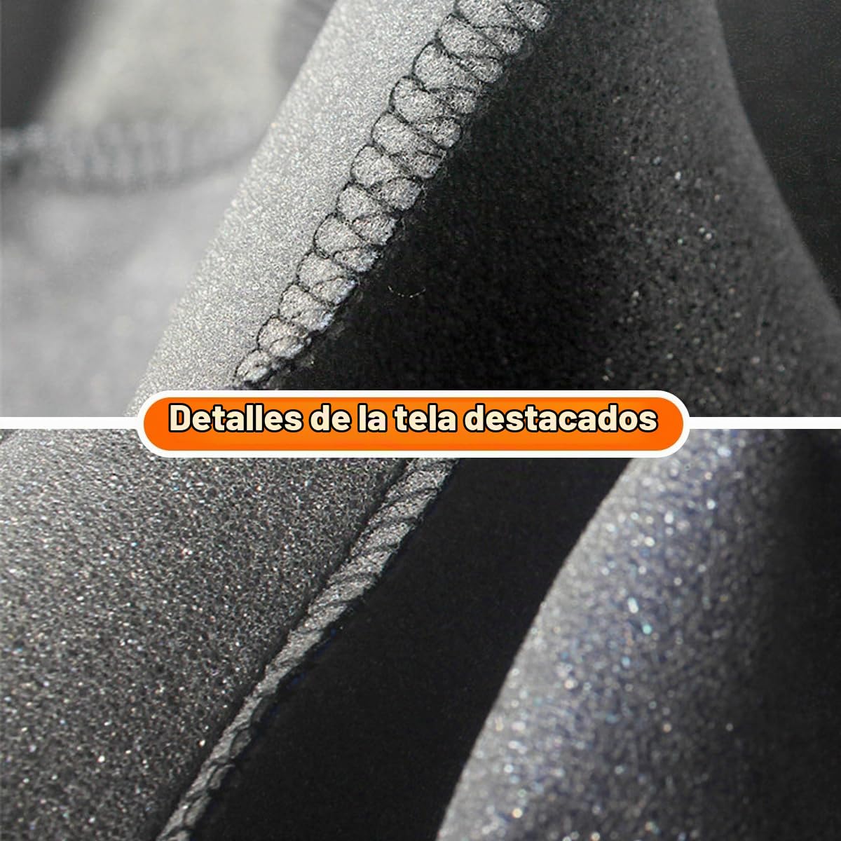 JNNJ 9 Piezas Protector Universal para Asiento de Coche, Protector de Asiento Delantero para Conductor y Copiloto, Fundas Coche Asientos Accesorios Universales para SUV Camión Transportar(Azul)