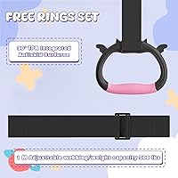 Vista 5 de Safly Fun Foldable Gymnastics Bar for Kids, Adjustable 35"-51", Sturdy 145 lbs Capacity, Easy-to-Assemble, Gymnastics Equipment for Kids for