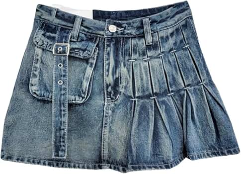 andmary Fur pocket denim skirt Mサイズ ANDMARY】Fur pocket denim skirt