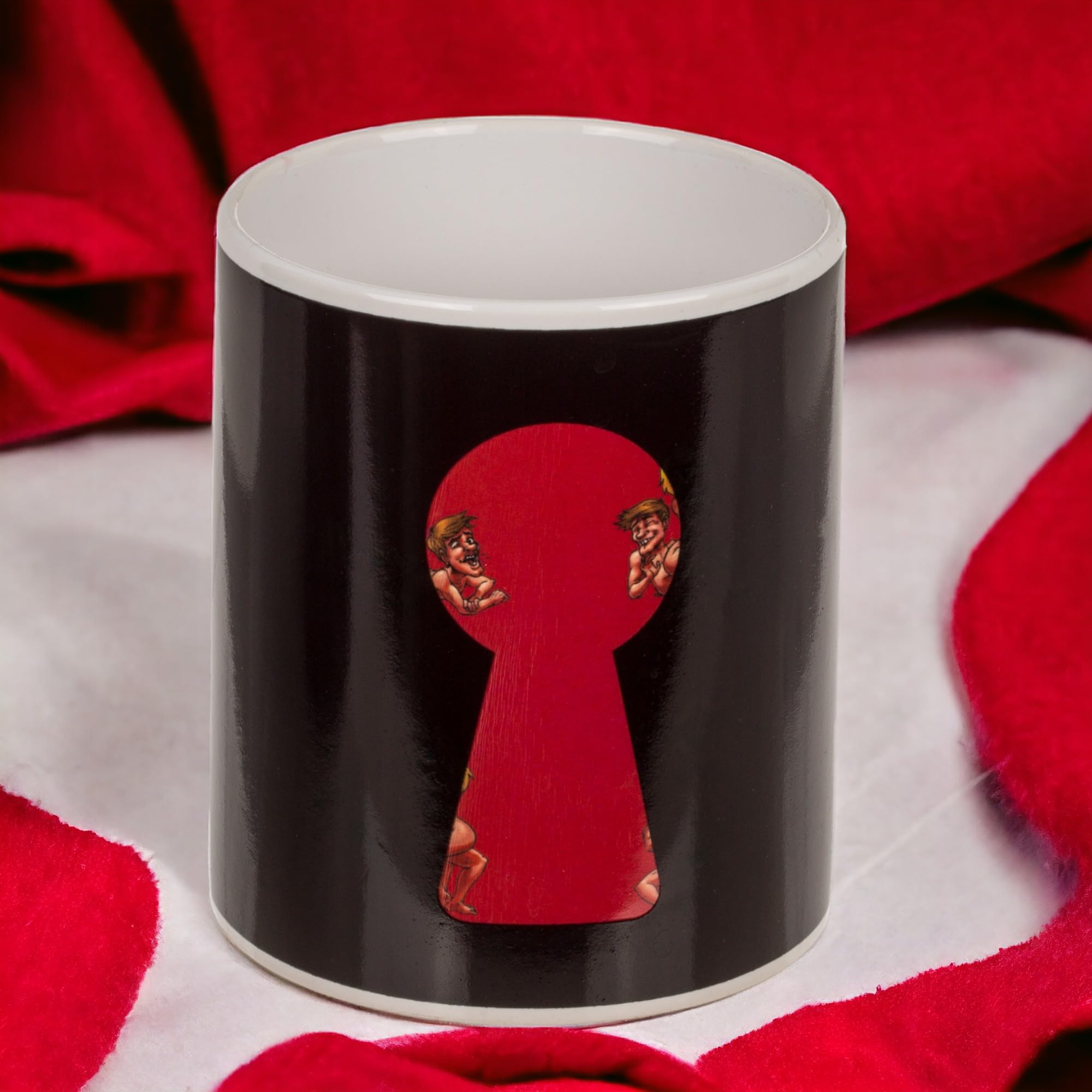 MIJOMA Tasse à Café The Real Boss - Tasse à Anse - Effet Thermique - En