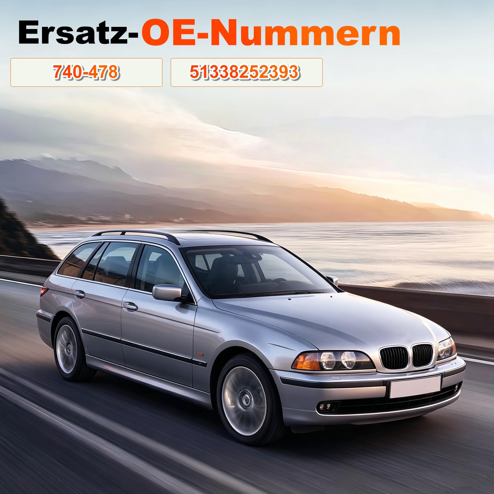 Fensterheber Vorne Links Kompatibel mit BMW 5er E39 1997-2004