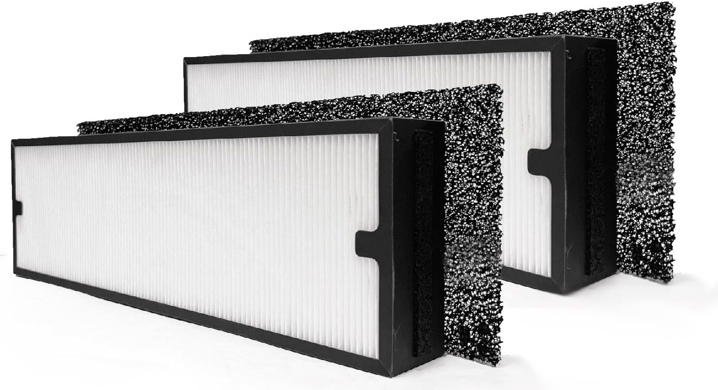 Nispira Max2 2-in-1 Green HEPA Activated Carbon Filter Replacement For Coway Airmega 230 240 Air Purifier 1 Pack - Foto 2