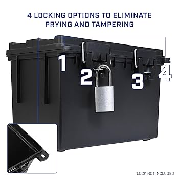 Amazon.com: Sheffield 12773 2-Pack XL Ammo Storage Box