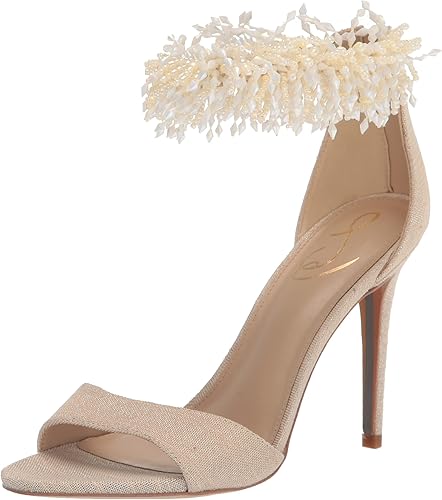 Sam Edelman Gillie Heeled Sandal Sand 7 Medium