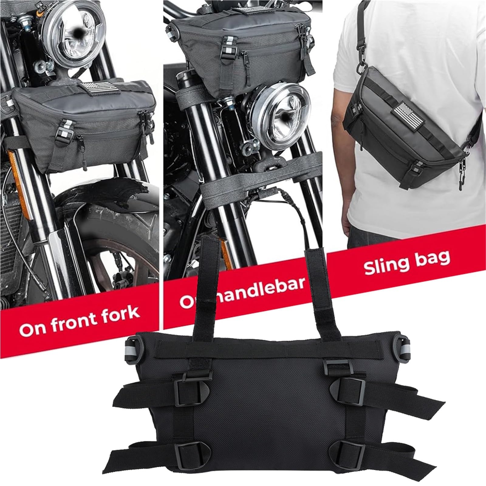 Borsa Da Manubrio 2.2L Universale Per Moto, Viaggio Per Attrezzi, Per Cross Per MT09 MT07