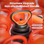 FEIERDUN Adjustable Dumbbells, 20lbs/30lbs//45lbs/70lbs/90lbs Free Weight Set with Connector, 4 in1 Dumbbells Set Used as Barbell, Kettlebells, Push up Stand, Fitness Exercises for Home Gym Suitable Men/Women
