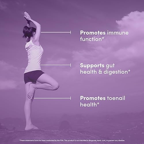 Miniatura 3 de Toenail Peak - Suplemento de apoyo saludable para las uñas, promueve la salud intestinal y la función inmunológica, con extracto de hoja de olivo,