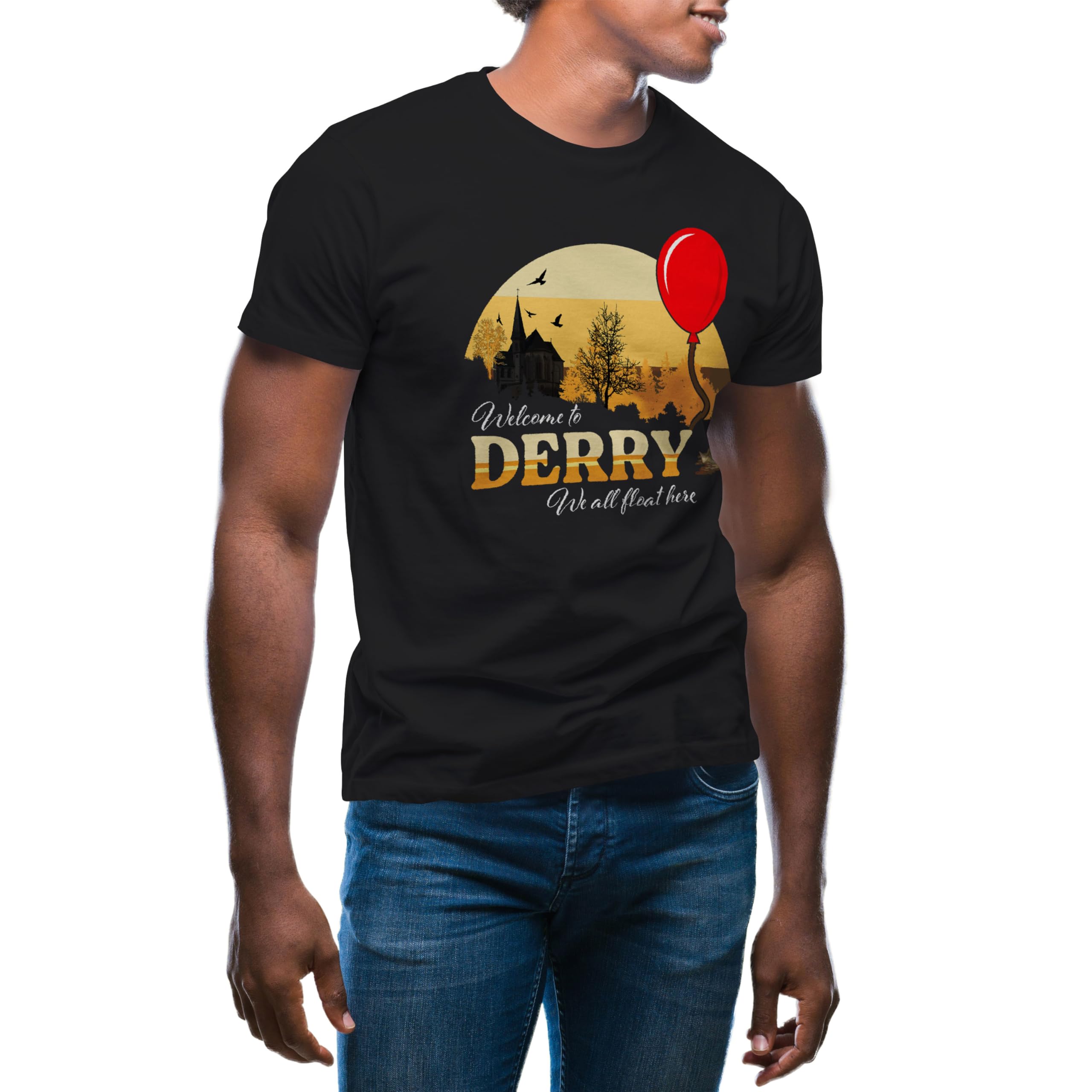 Stephen King - Remera Blanca - Manga Corta Unisex - Terror | Envío