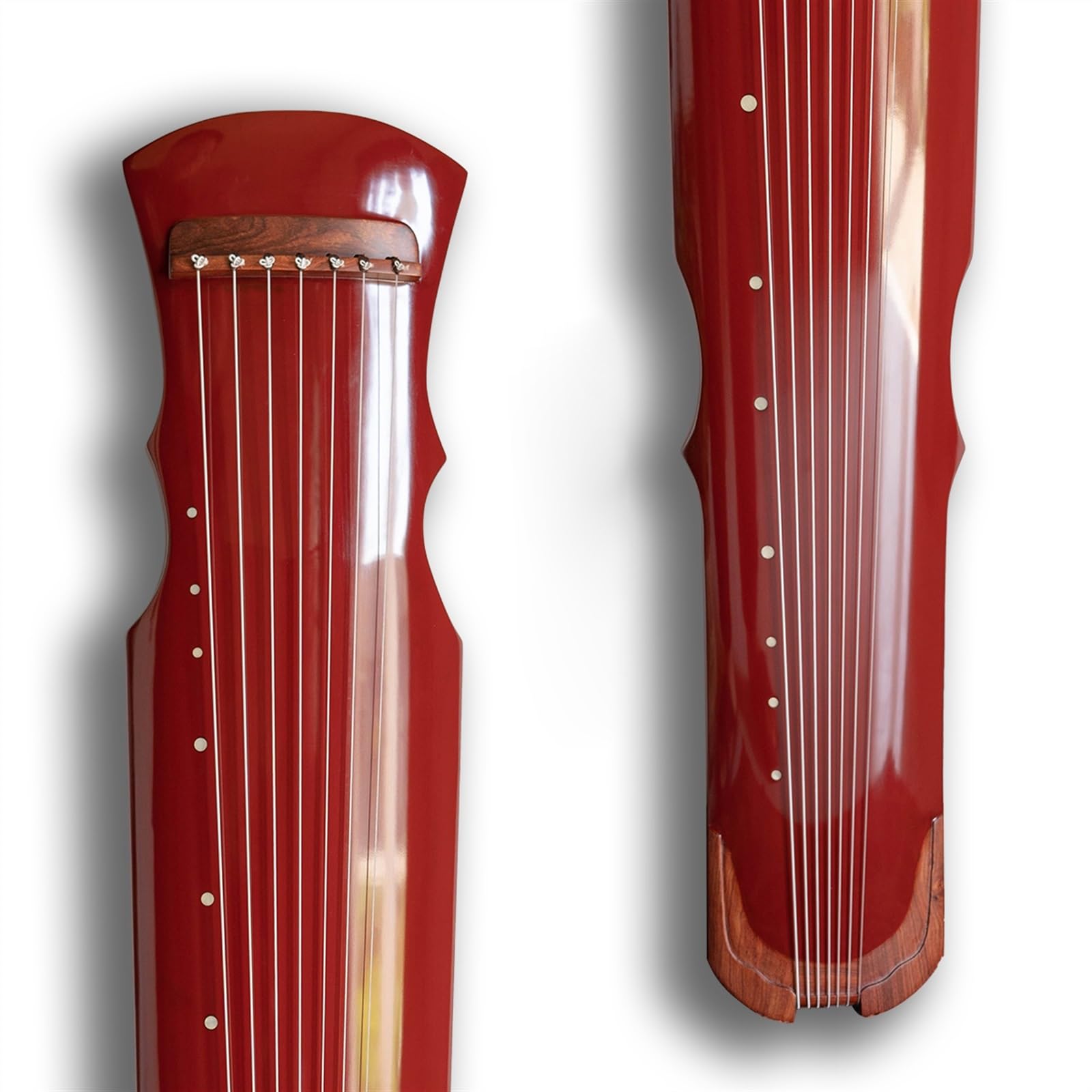 Guqin Rosso Stile Di Gioco Per Principianti Ingresso Lacca Fatta A Mano Vecchio Strumento Musicale Di Lira Di Abete Guqin per principianti (Color : 03)