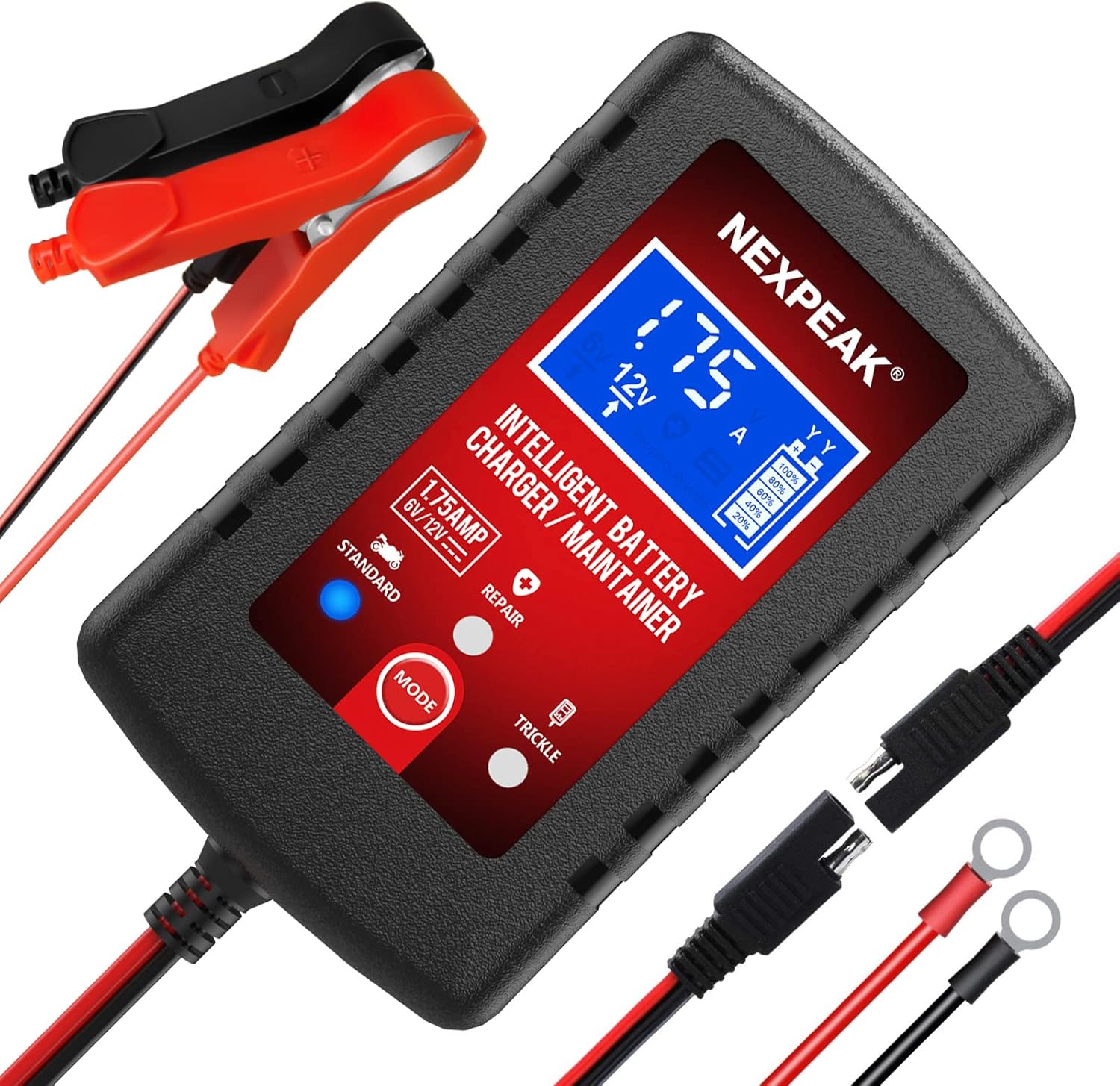 1.75-Amp Car Battery Charger