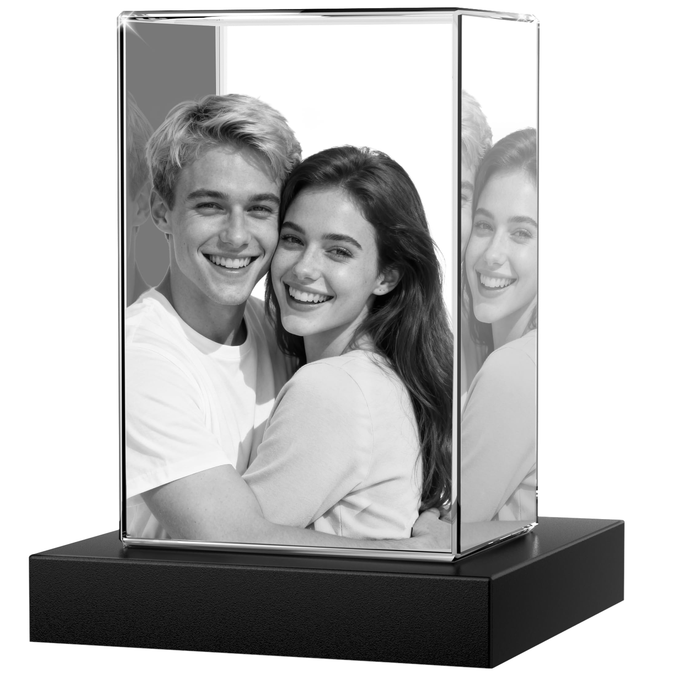 3D Crystal Photo Personalized Portrait