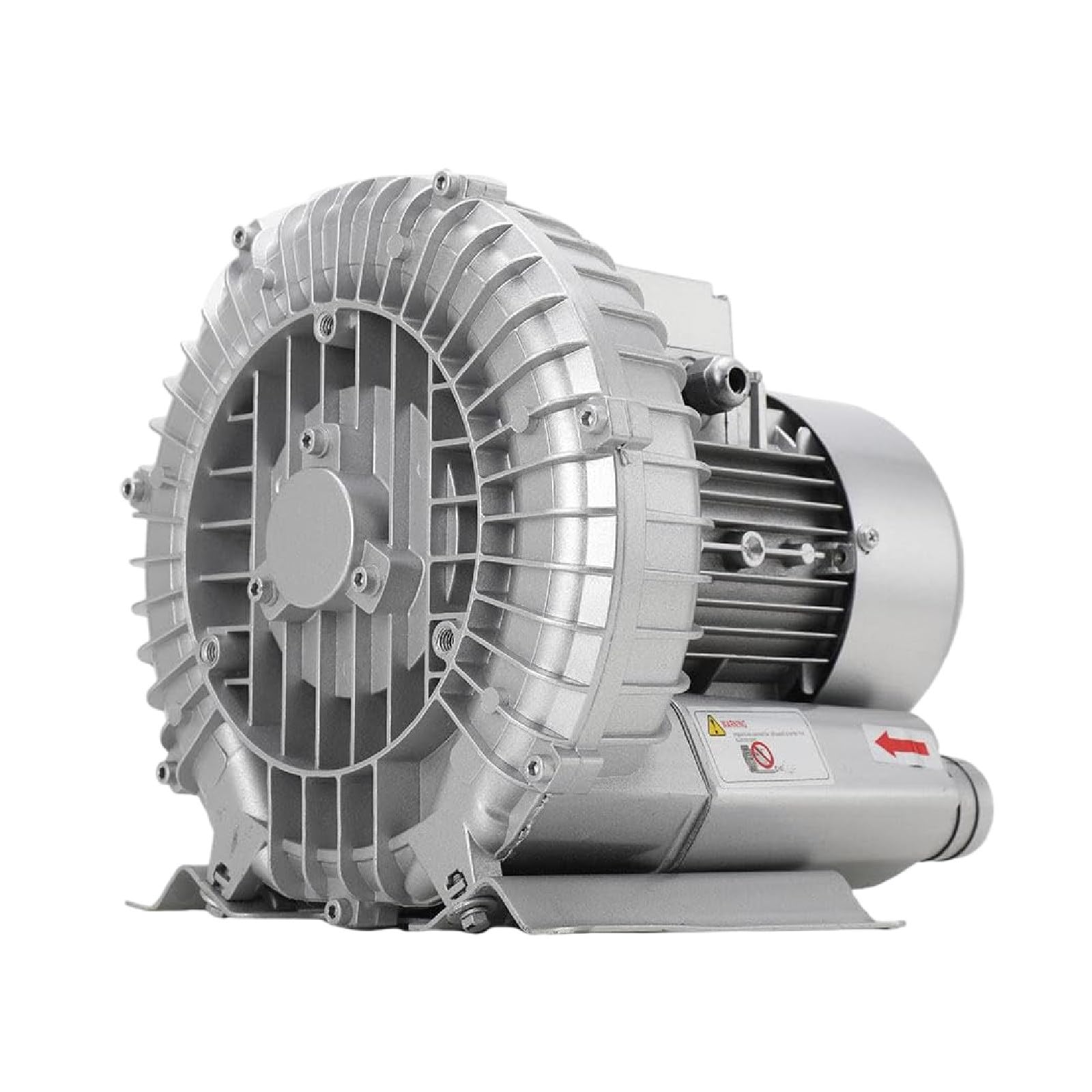 Soffiatore Rigenerativo Da 370 W-1500 W Per Aeratori Per Acquari, Stagni, Fosse Settiche, Pompa Dell'Aria Elettrica, Soffiatore Ad Anello Per Aerazione Delle Acque Reflue,1.1KW