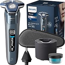 Philips S7882/51 Electric Shaver 7000 Series Electric Shaving Model with Washer (45 Pieces, Rotatable/SkinIQ Technology, Bath Shaving & Washable, Ice Blue (Amazon.co.jp Exclusive)