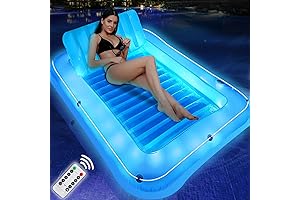 Light Up 8 Mode Battery Operated Inflatable Pool Float