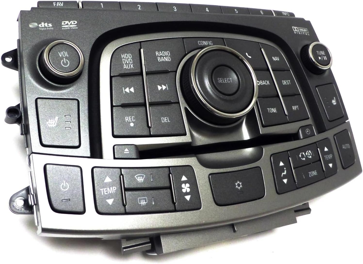 Replacement for Lacrosse 2010-13 Genuine GM AM FM DVD MP3 Radio Control Player AC Control OEM