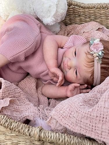 Miniatura 7 de iCradle Muñeca de bebé recién nacida de 20 pulgadas, 19.7 in, de silicona, realista, para edades de 3 años en adelante