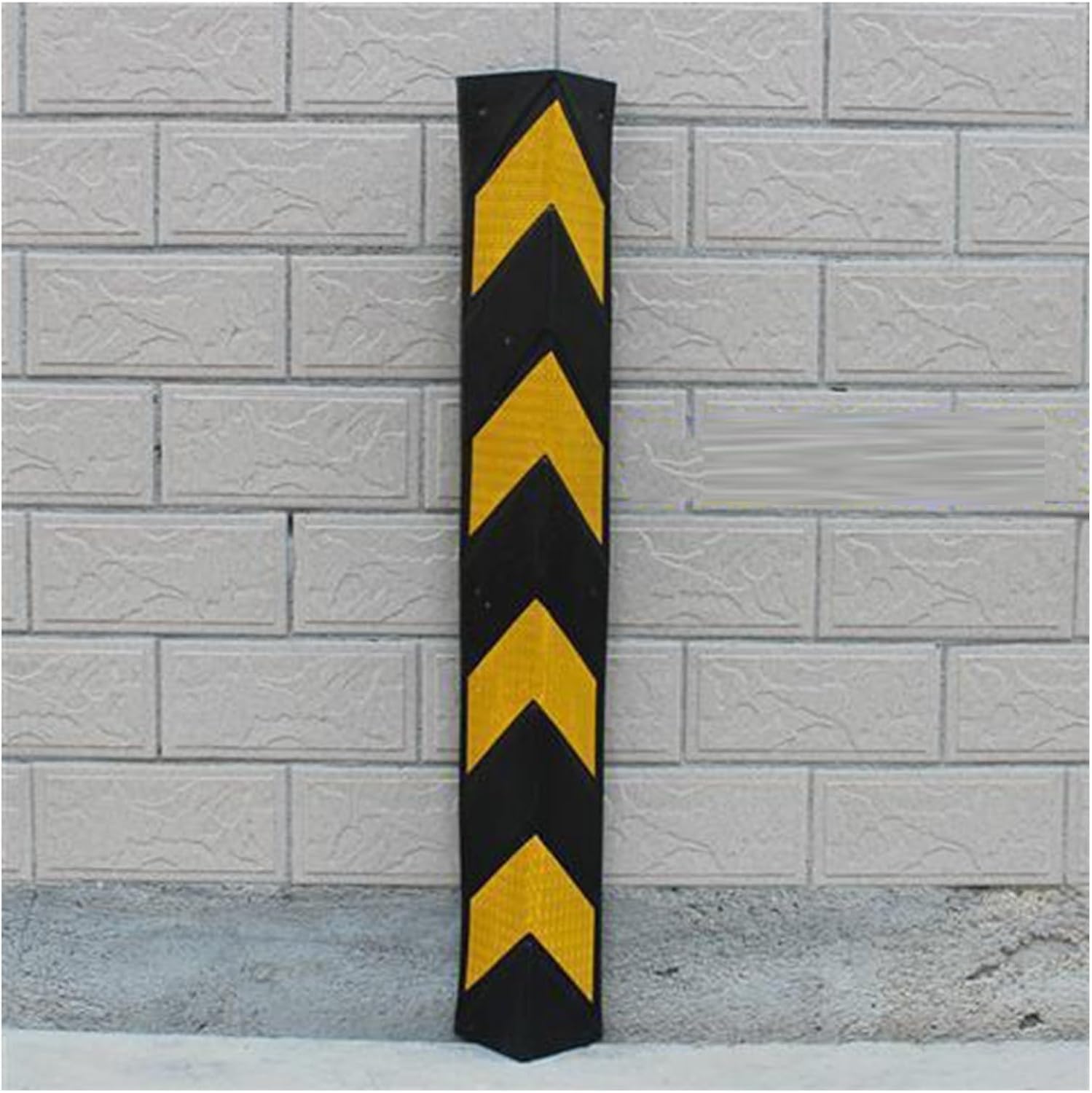 Gumowe narożniki Narożnik ścienny do garaży Gumowa kolumna Narożnik w kształcie litery L o grubości 1 cm(2pcs-100cm)