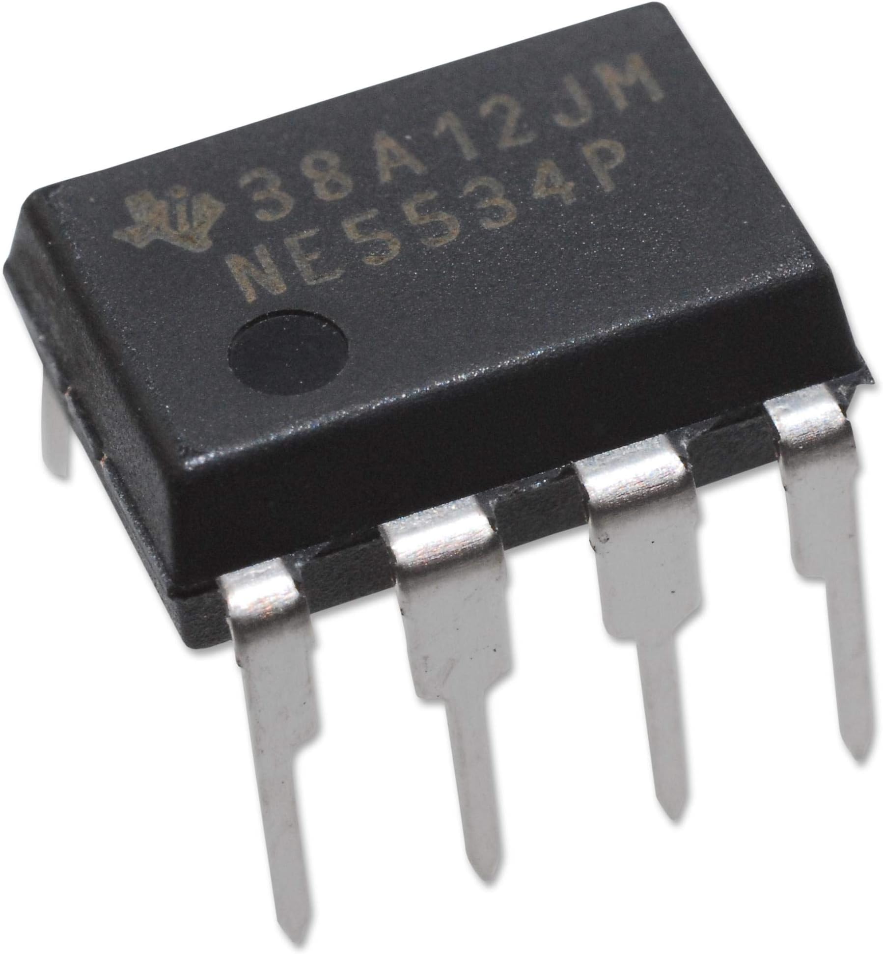 NE5534P NE5534 Low-Noise High-Speed Audio Operational Amplifier IC Op-Amp DIP-8 Breadboard-Friendly (Pack of 5)