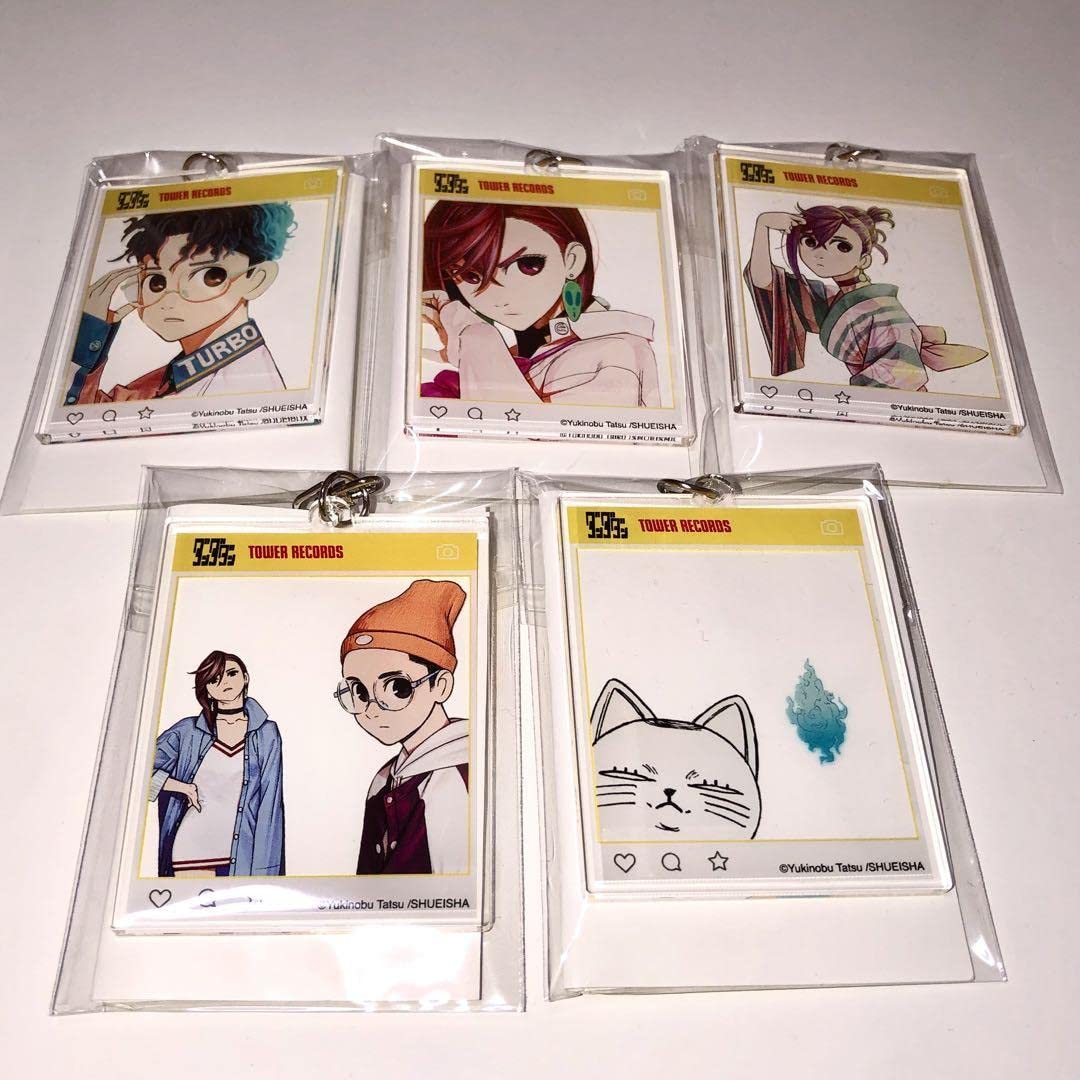 ダンダダン タワーレコード アクリルキーホルダーセット ダンダダン タワーレコード アクリルキーホルダーセット Amazon.co.jp