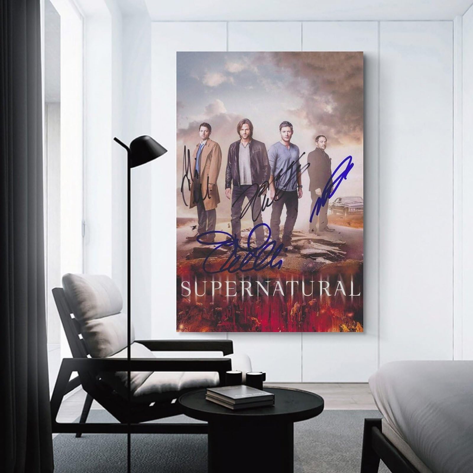 Amazon.co.jp: スーパーナチュラル 直筆サイン入り ポスター 壁飾り