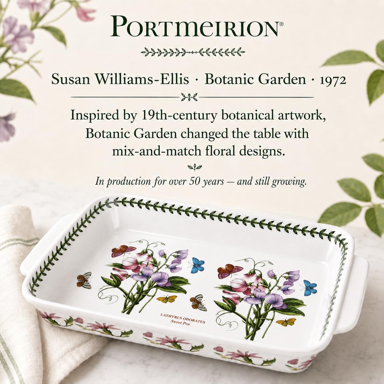 Portmeirion Botanic Garden Lasagna Dish by Portmeirion