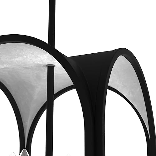 Miniatura 5 de Hunter Fan Company 19081 Dukestown - Lámpara colgante de hierro natural