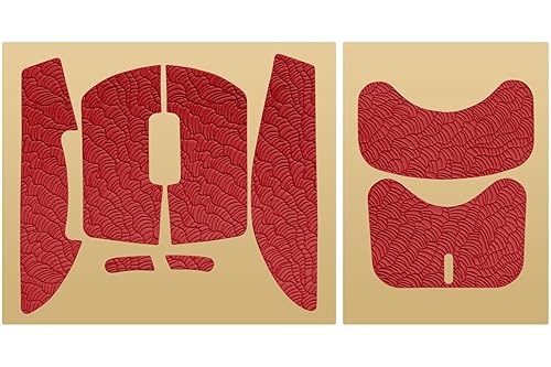 TALONGAMES Cinta de agarre antideslizante para mouse con mejora, compatible con Logitech G PRO X Superlight Wireless Gaming Mouse Skins, patrón de